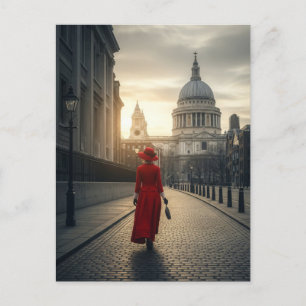 St Paul's Cathedral Londen Verenigd Koninkrijk Rei Briefkaart