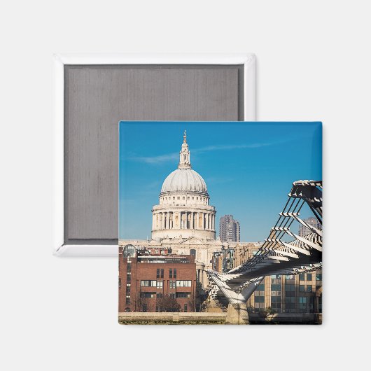 St Paul's Cathedral London Fridge Magneet (Voorkant / Achterkant)