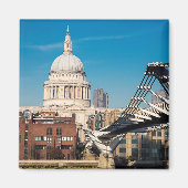 St Paul's Cathedral London Fridge Magneet (Voorkant)