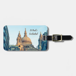 St Paul's Cathedral London  gift Poster Hol Bagagelabel