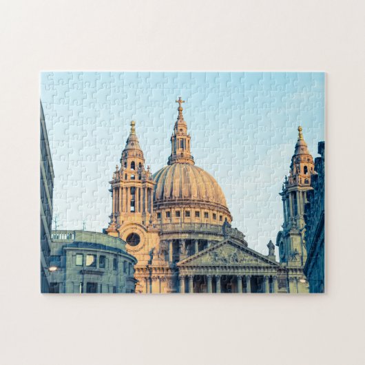 St Paul's Cathedral London gift Poster Hol Legpuzzel (Horizontaal)