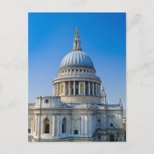 St.Paul's Cathedral London, Verenigd Briefkaart (Voorkant)