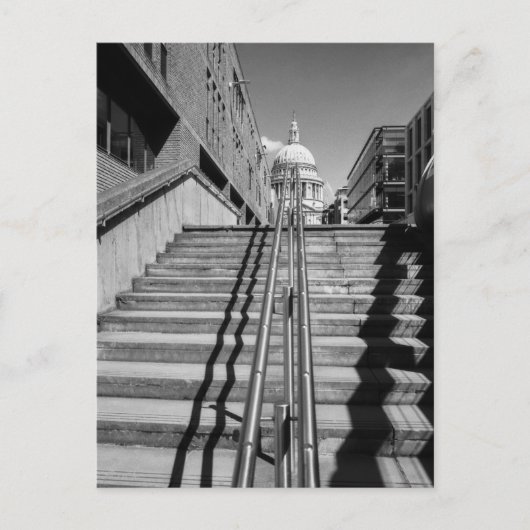 St.Paul's Cathedral London, Verenigd Briefkaart (Voorkant)