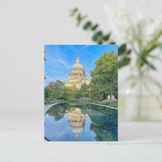 St.Paul's Cathedral London, Verenigd Briefkaart (Staand voorkant)