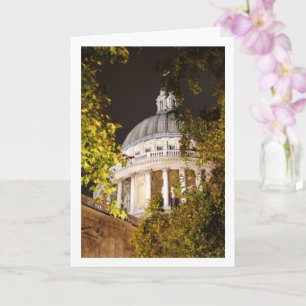 St Paul's Cathedral 's Nachts, Londen, Engeland Kaart