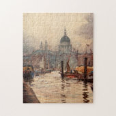  St. Paul's Cathedral Thames London England Legpuzzel (Verticaal)