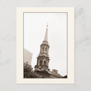 St. Paul's Chapel Sepia Briefkaart