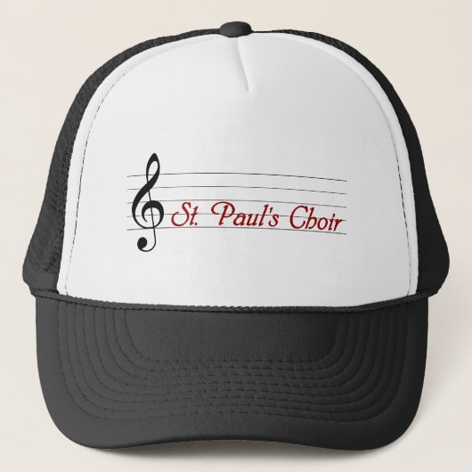 St. Paul's Choir Trucker Pet (Voorkant)