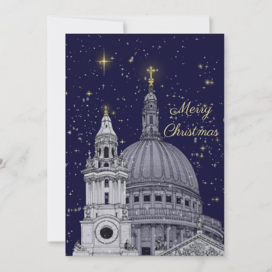 St Paul's Christmas Kaart (Voorkant)