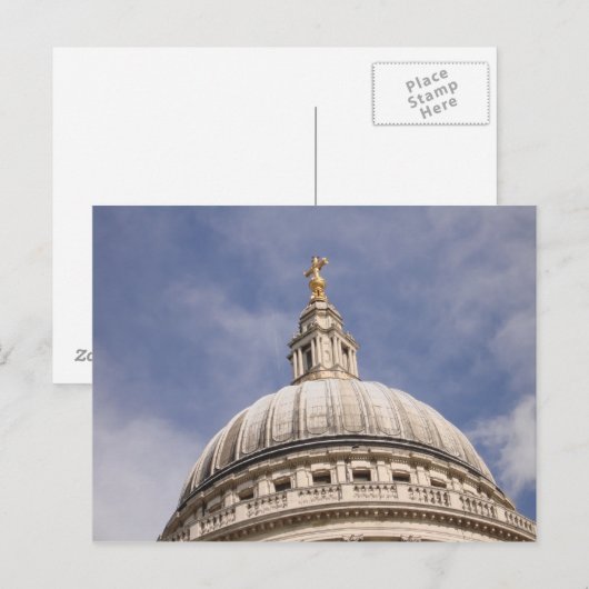 St. Paul's Church Briefkaart (Voorkant / Achterkant)