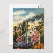 St. Pauls' Church, South Carolina Briefkaart (Voorkant / Achterkant)
