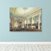 St. Paul's, Deptford (m/v op papier) Canvas Afdruk (Insitu (Houten vloer))