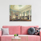 St. Paul's, Deptford (m/v op papier) Canvas Afdruk (Insitu (Woonkamer))