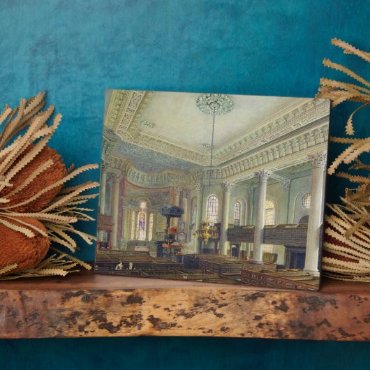 St. Paul's, Deptford (m/v op papier) Fotoplaat (Zijkant)