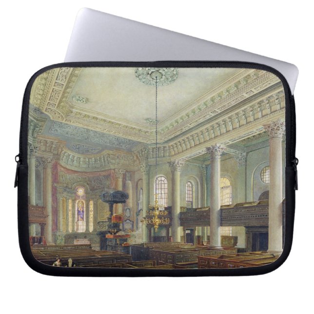 St. Paul's, Deptford (m/v op papier) Laptop Sleeve (Voorkant)