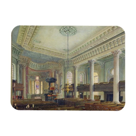 St. Paul's, Deptford (m/v op papier) Magneet (Horizontaal)