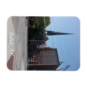 St. Paul's Episcopale Kerk en Garantiegebouw Magneet (Horizontaal)