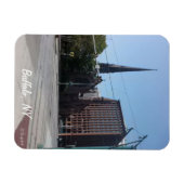 St. Paul's Episcopale Kerk en Garantiegebouw Magneet (Horizontaal)