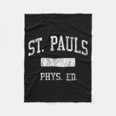 St. Pauls High School Hs Saint Pauls Nc Phys Ed  Fleece Deken (Voorkant)
