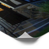 St. Paul's in de avond Poster (Hoek)