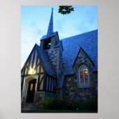 St. Paul's in de avond Poster (Voorkant)