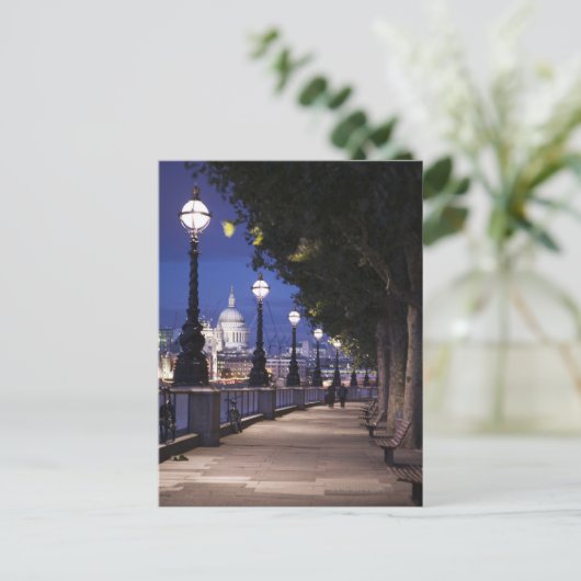 St. Paul's kathedraal Briefkaart (Staand voorkant)