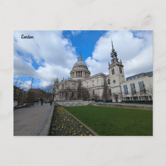 St. Paul's kathedraal Briefkaart (Voorkant)