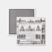 St. Paul's kathedraal Magneet (Voorkant / Achterkant)