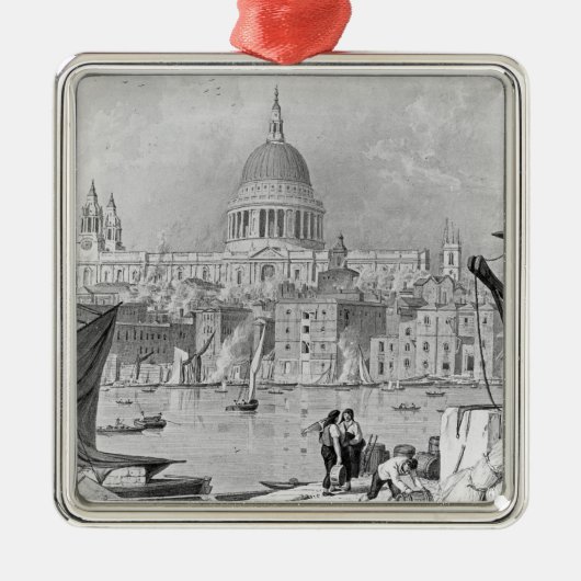 St. Paul's kathedraal Metalen Ornament (Voorkant)