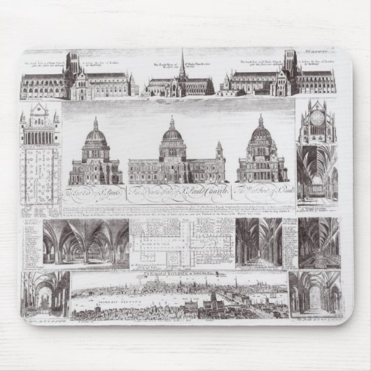 St. Paul's kathedraal Muismat (Voorkant)