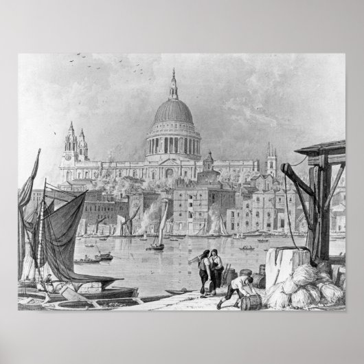 St. Paul's kathedraal Poster (Voorkant)