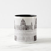 St. Paul's kathedraal Tweekleurige Koffiemok (Center)