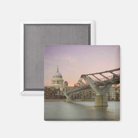 St Pauls op Dusk1 Magneet (Voorkant / Achterkant)