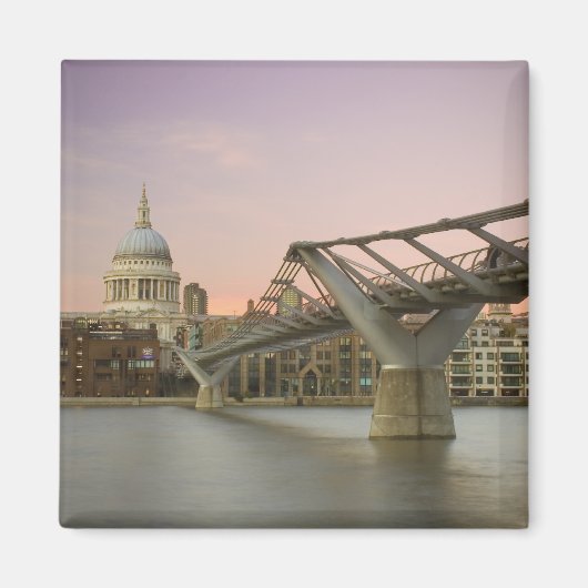 St Pauls op Dusk1 Magneet (Voorkant)