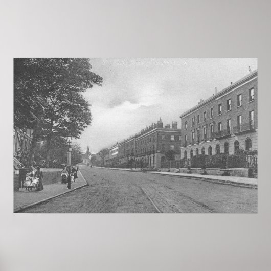 St. Pauls Road, Canonbury, Islington, c.1905 Poster (Voorkant)