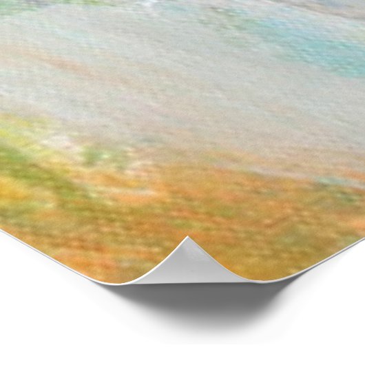 St Paul's van de Millenniumbrug Poster (Hoek)