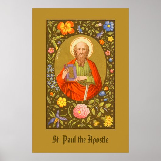 St. Paulus de Apostel (PM 06) Poster 1 (Voorkant)