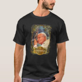 St paus Johannes Paulus II Kruiskatholieke Saint-P T-shirt (Voorkant)