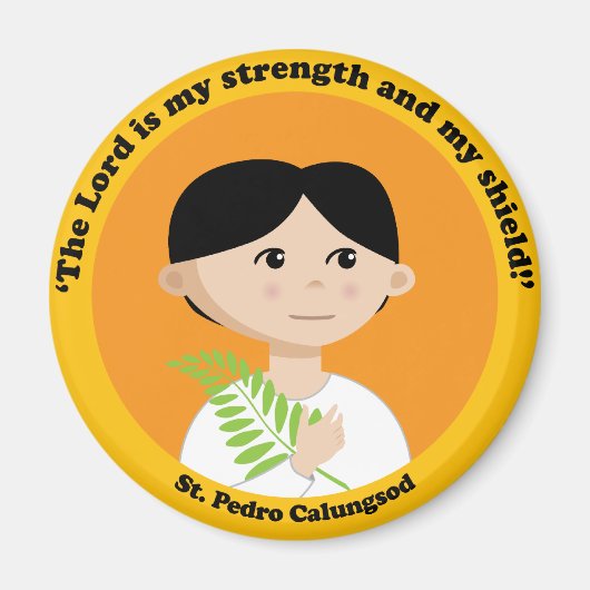 St. Pedro Calungsod Magneet (Voorkant)