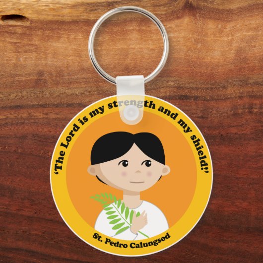 St. Pedro Calungsod Sleutelhanger (Voorkant)