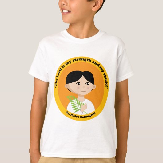 St. Pedro Calungsod T-shirt (Voorkant)