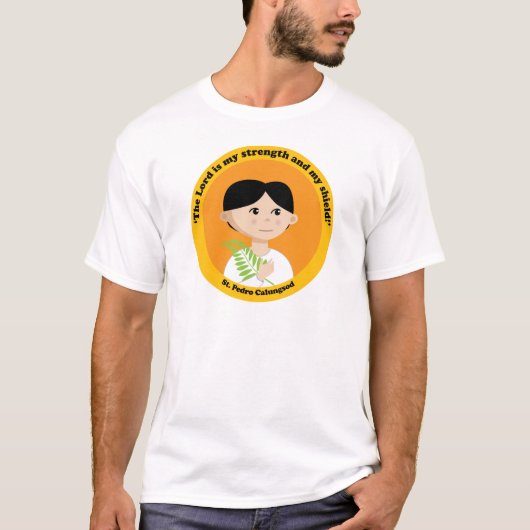 St. Pedro Calungsod T-shirt (Voorkant)