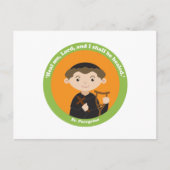 St. Peregrine Briefkaart (Voorkant)