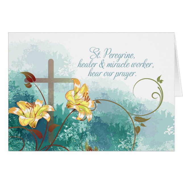 St. Peregrine, Patron Saint of Cancer (Voorkant Horizontaal)