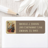 St. Peregrine Patron Saint of Cancer Patiënten Etiket (Insitu)