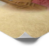 St. Peregrine Patron Saint of Cancer Patiënten Poster (Hoek)