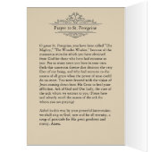 St. Peregrine Patron Saint of Cancer Religious (Binnen (Links))