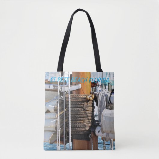 St Pete Beach FL Jumbo Canvas tas (Voorkant)