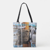 St Pete Beach FL Jumbo Canvas tas (Achterkant)