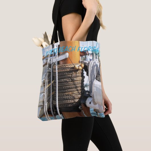 St Pete Beach FL Jumbo Canvas tas (Dichtbij)